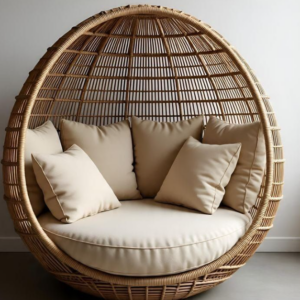 Hanging Wicker Egg Chair