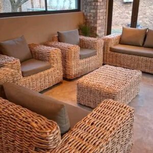 Corner Wicker set