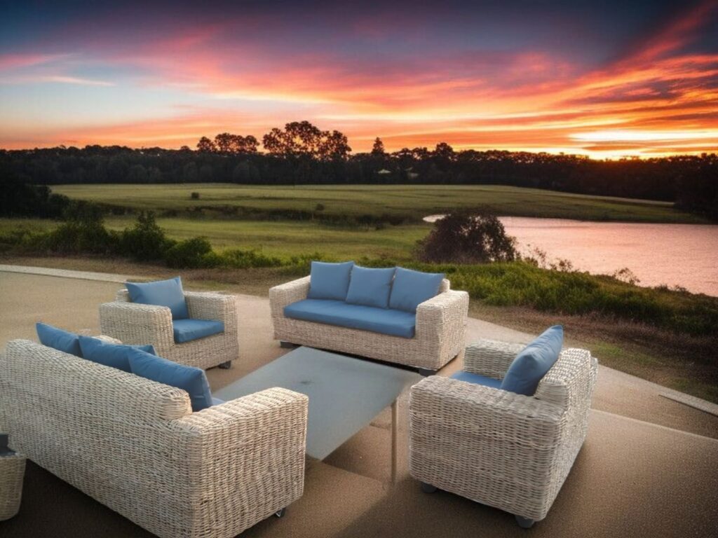 Rattan Outdoor Sofa Set