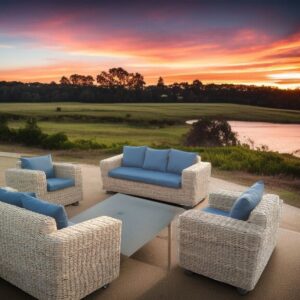 Rattan Outdoor Sofa Set